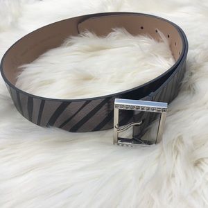 ANNE KLEIN Zebra Belt | M
